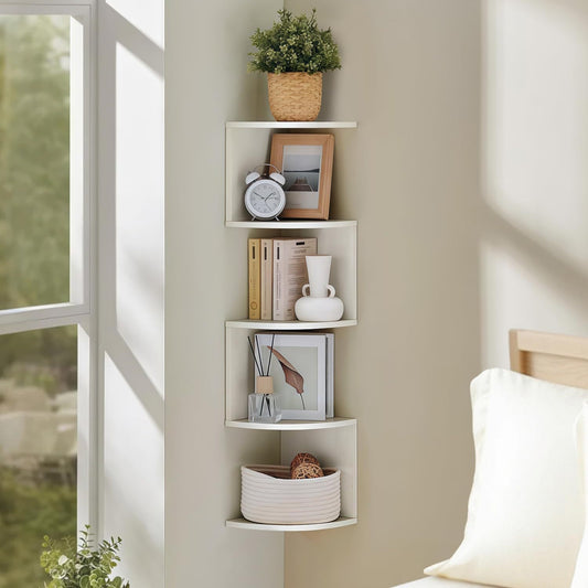 Multilayer Corner Wall Shelf