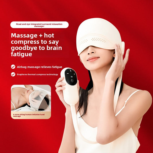 Head and Neck Massager with Heat Therapy