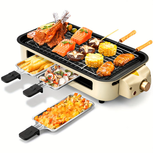 Household barbecue tray